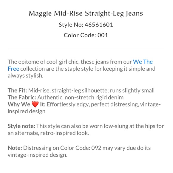 Maggie Mid-Rise Straight-Leg Jeans - Picture 4 of 4